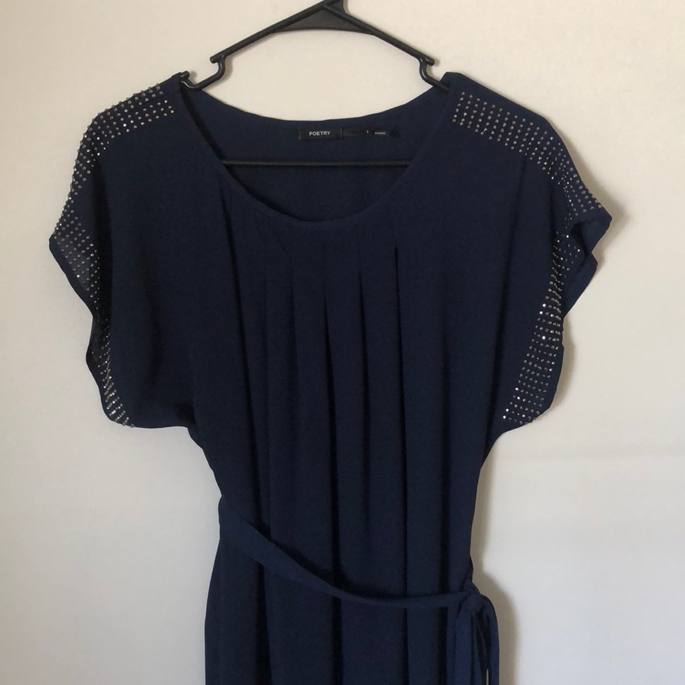 NWOT Pretty Blue Dress